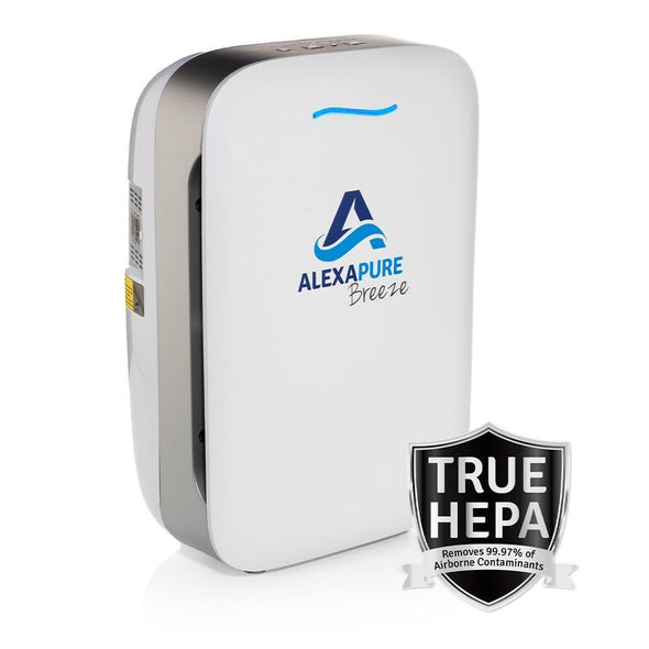 Alexapure Breeze True HEPA Air Purifier with one Extra Filter Replacement Kit