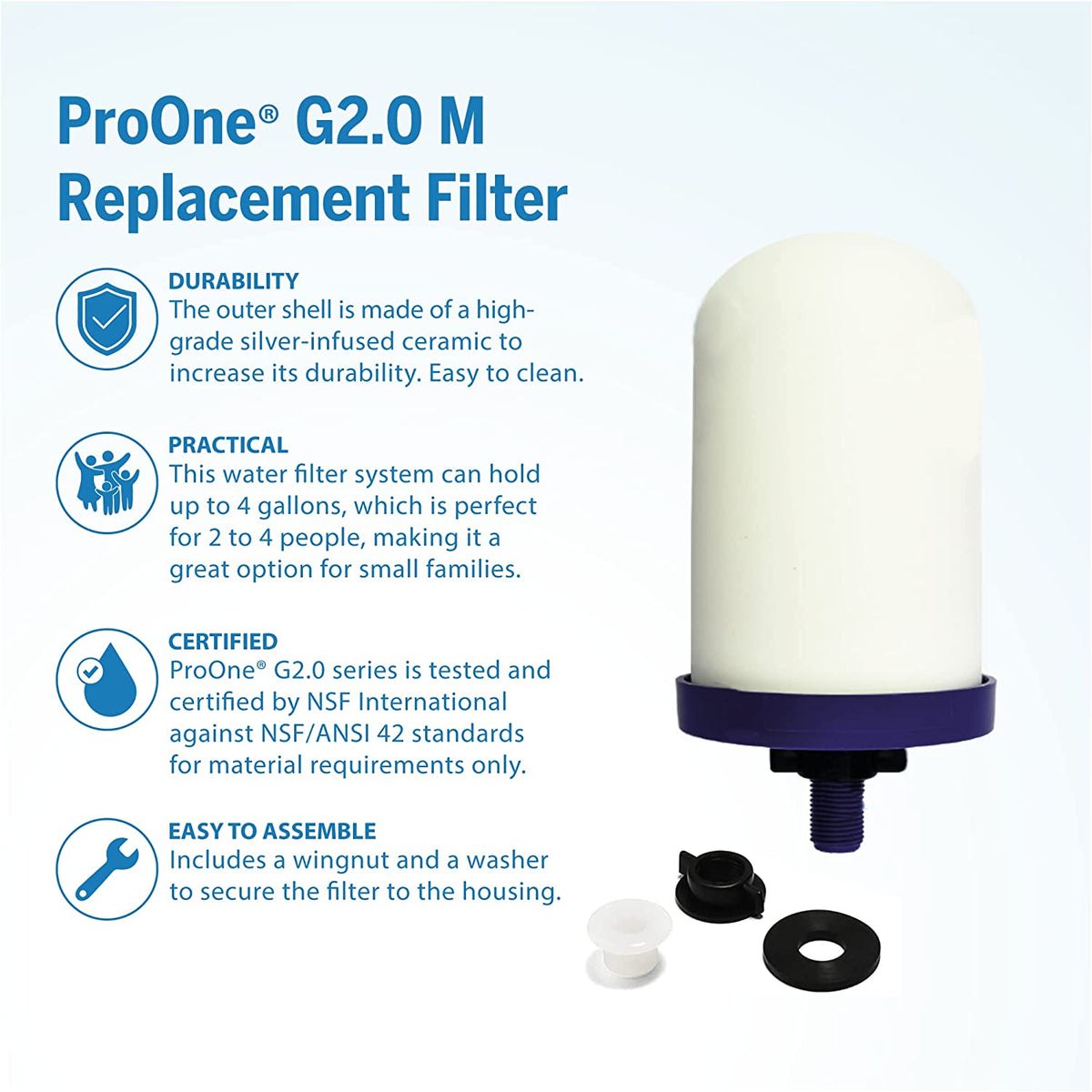 Water Filter Pitcher - ProOne® Water Filters
