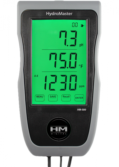 HM Digital HM-500 HydroMaster Continuous pH/EC/TDS/Temp Monitorget-ultimate-now.myshopify.com