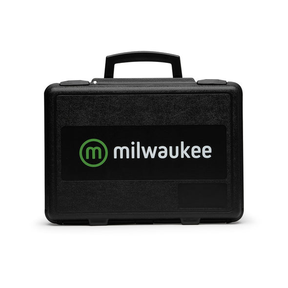 Milwaukee MW102 PRO+ 2-in-1 pH and Temperature Meter ATC with Hard Carrying Case for Portable Meters