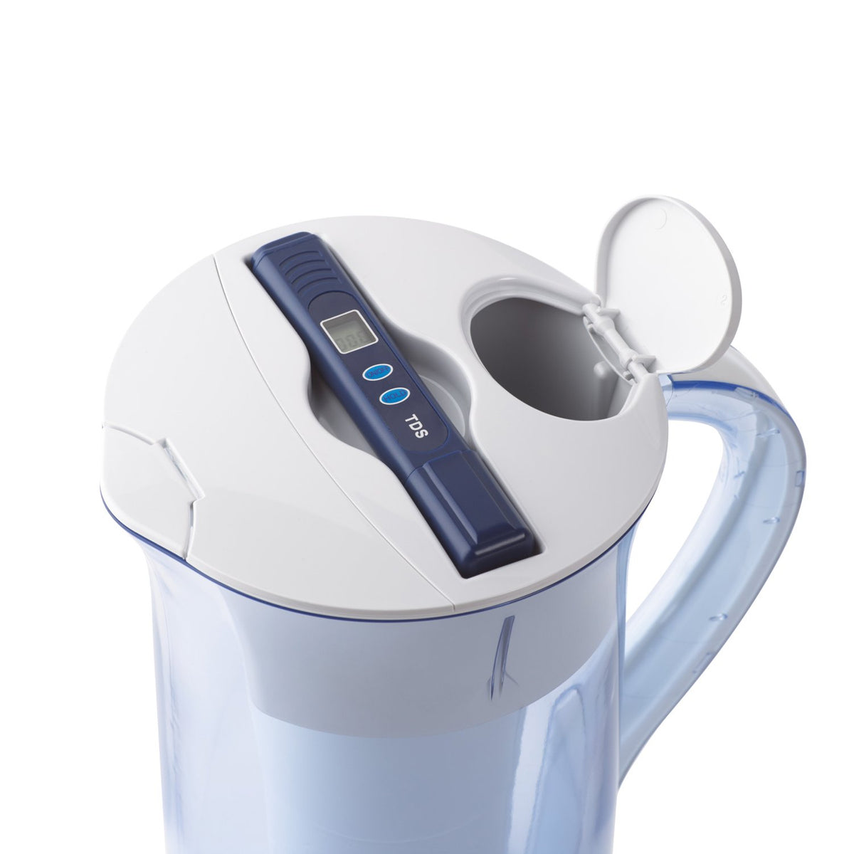 Zerowater 10 Cup Ready Pour Round Water Pitcher Zerowater 10 Cup Ready Pour Round Water Pitcher