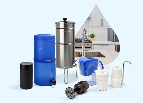 ProOne Gravity Water Filter Systems