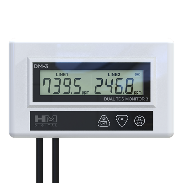 HM Digital DM-3: Commercial In-Line Dual TDS Monitor
