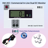 HM Digital DM-2EC Commercial In-Line Dual EC Monitor, 0-9990 S Range, +/- 2% Readout Accuracy