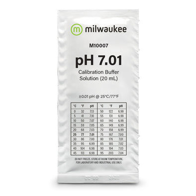 Milwaukee M10007B pH 7.01 Calibration Solution Sachets (25)