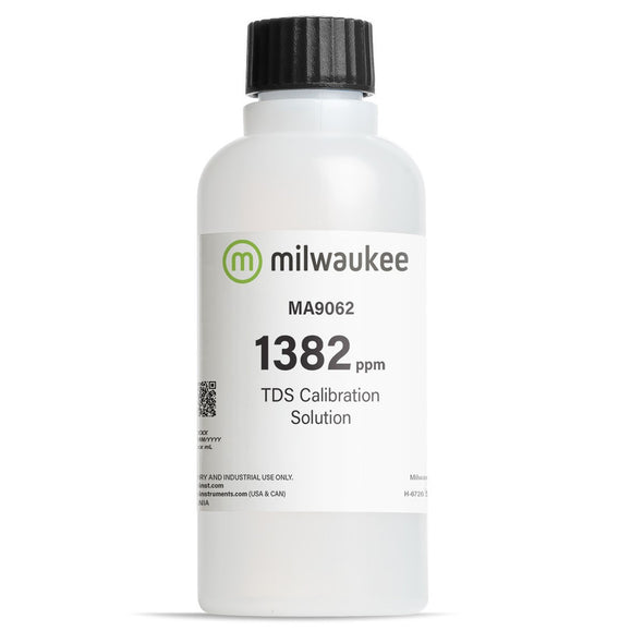 Milwaukee MA9062 1382 ppm TDS Conductivity Solution Bottle