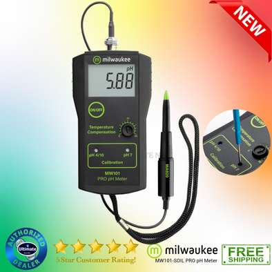 Milwaukee MW101-SOIL PRO pH Meter