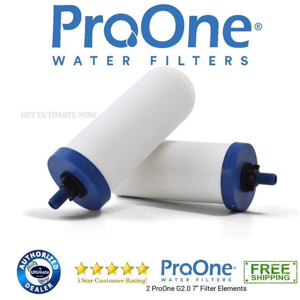 Proone Replacement Water Filters ( 5 inch G2.0 , 7 inch G2.0 , & 9 inch G2.0 )