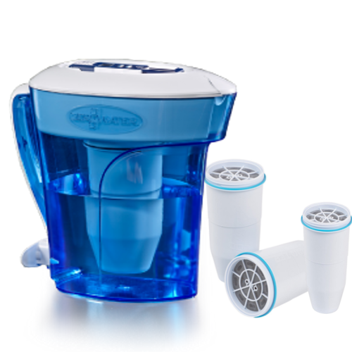 Zerowater 10 cup pitcher with extra three filtersget-ultimate-now.myshopify.com