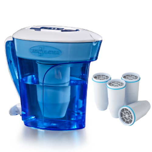 Zerowater 10 cup pitcher with extra four filtersget-ultimate-now.myshopify.com