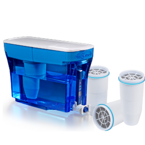 Zerowater 23 cup dispenser with extra three filtersget-ultimate-now.myshopify.com