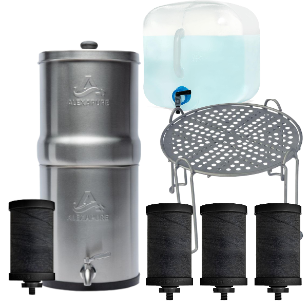 Alexapure Pro Ultimate Kit | Removes 206 Contaminants + 3 Filters ...