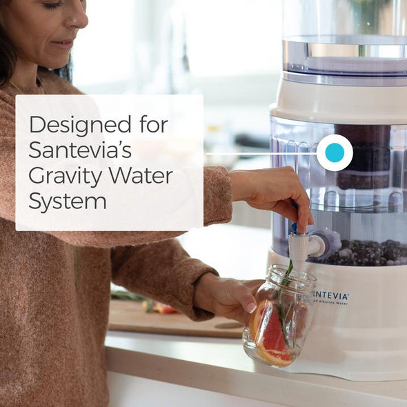 Santevia Alkaline Gravity Water System Main Filter-Flu0ride filter