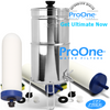 ProOne BIG Plus Polished with 3-ProOne G2.0 9 inch filter and Stand