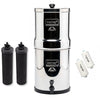 Berkey Royal Stainless Steel Water Filter with 2 Black and 2PF-2 Filters