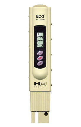 HM Digital EC-3 Electrical Conductivity Tester with Caseget-ultimate-now.myshopify.com