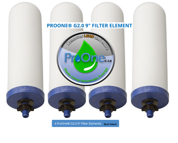 Propur 9 inch G2 Filter 4 filters Best valueget-ultimate-now.myshopify.com