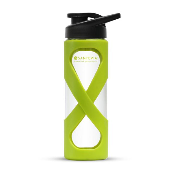 Santevia Glass Water Bottle-Green