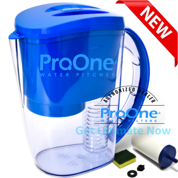 ProOne Fruit and Vegetable Infusing Water Filter Pitcher