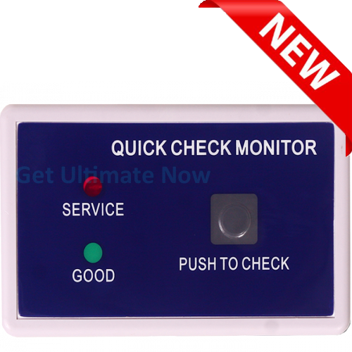 HM Digital QC-1 Quick Check TDS/Conductivity Push-To-Test Monitor with Set Points, +/- 3% Accuracyget-ultimate-now.myshopify.com