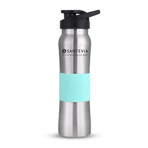 Santevia Stainless Steel Water Bottle-Aqua