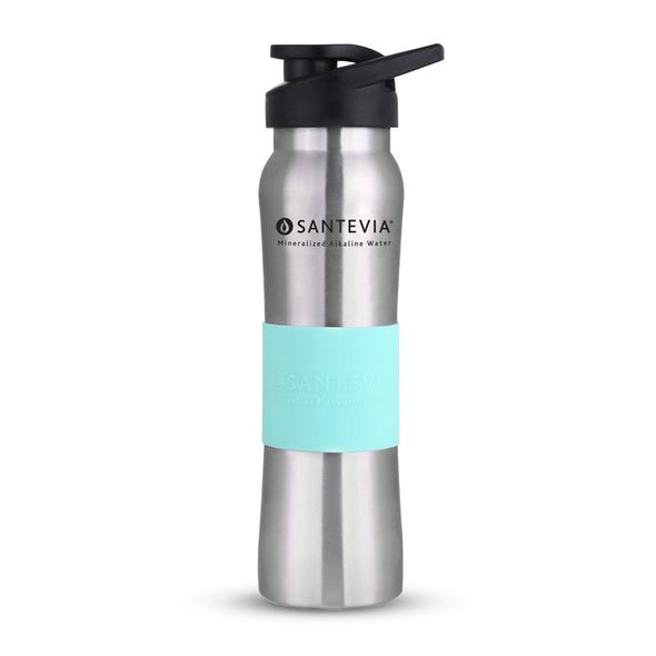 Santevia Stainless Steel Water Bottle-Aqua