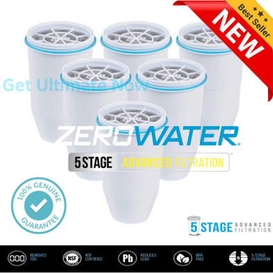 zerowater replacement filter for pitchers (6 Pack)