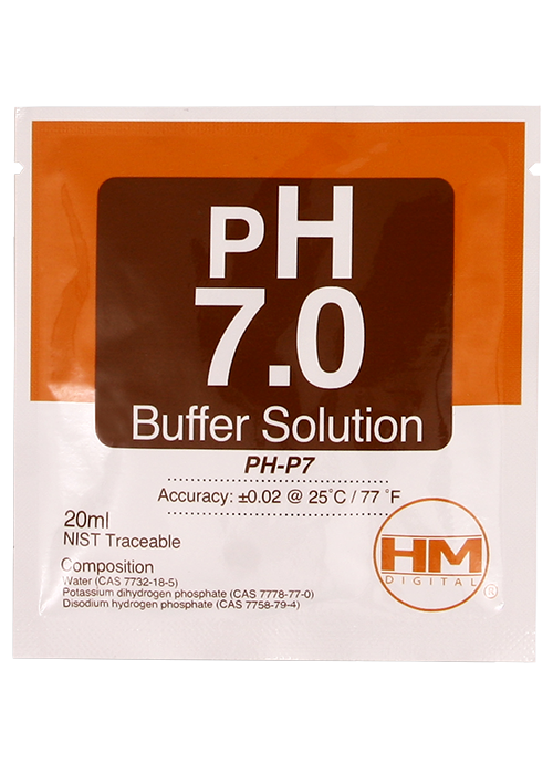 HM digital PH 7.0 Buffer solution PH-P7 (20 ml) 1-Packget-ultimate-now.myshopify.com