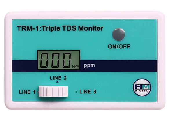 HM Digital TRM-1 TDS Meter Triple Inline TDS Monitor Test TDS Levelsget-ultimate-now.myshopify.com