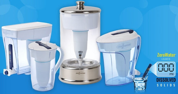 ZeroWater  Dispenser / pitcher (23 Cup, 10 Cup, 8 Cup, 6 Cup)
